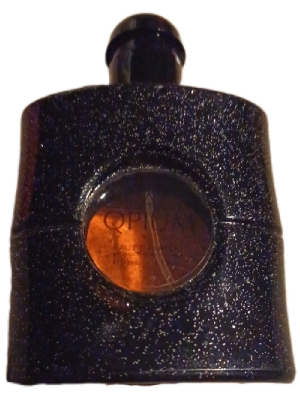 × Opium Eau de Toilette Black Glitter Bottle - Amber Accent